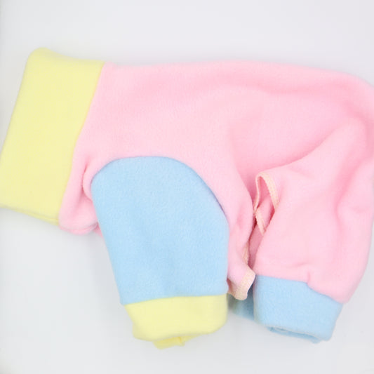 Dog Fleece Suit Spring Pastels Mix and Match