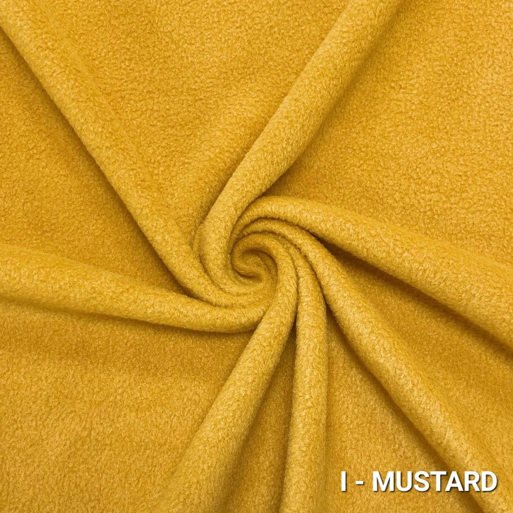Dog Fleece Suit Mustard Autumn Mix and Match
